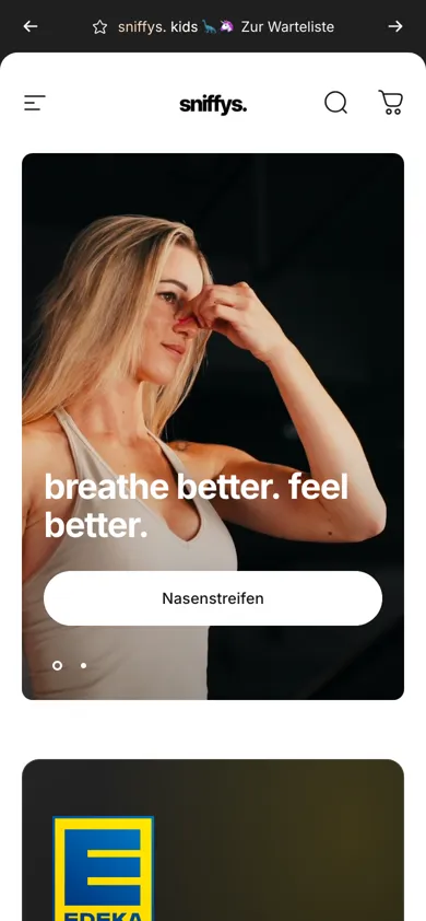 Shop von sniffys.