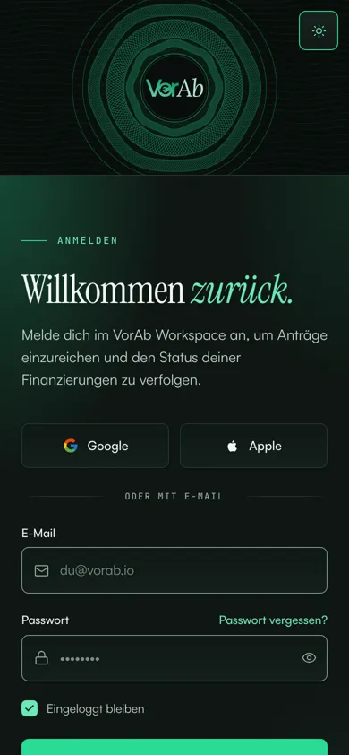 VorAb-Plattform für Coaches